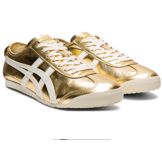 Onitsuka Tiger Mexico 66 GOLD WHITE 1183B566 201 Sneakers From JAPAN NNT