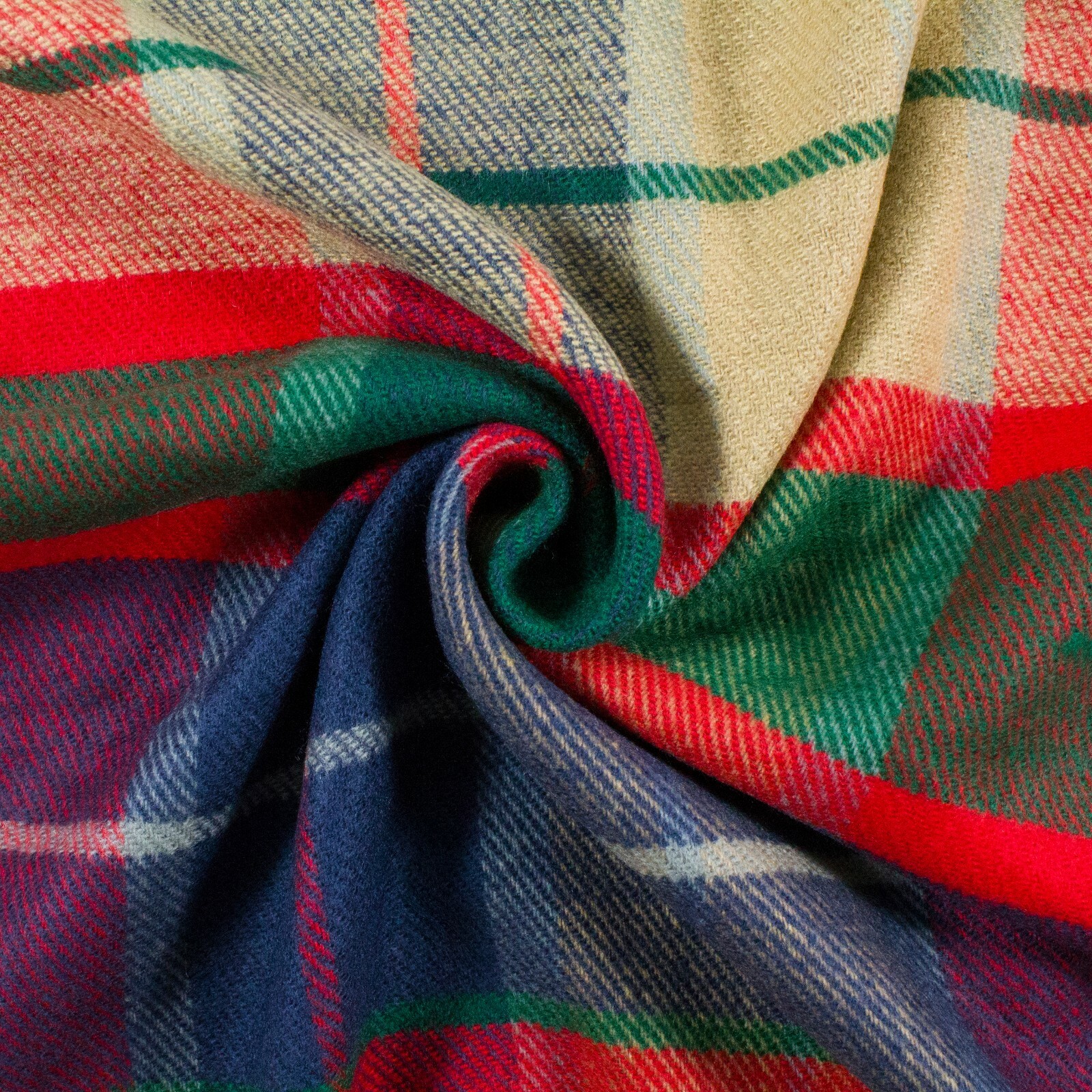 Mens Womens Winter Warm SCOTLAND Made 100% CASHMERE Scarf Scarves Plaid Wool
