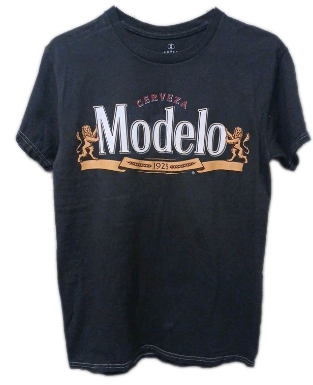 Modelo Cerveza T-Shirt 100% Cotton Mexican Beer Streetwear Small Since 1925