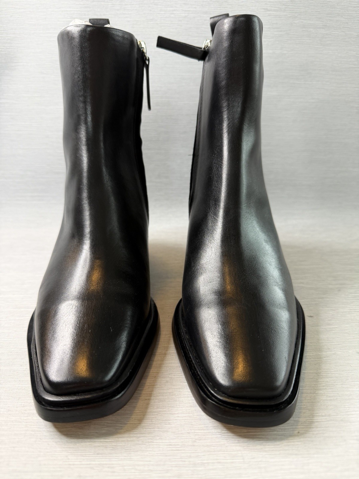 Everlane The Havana Boot Black Leather Ankle Boots Size 9 New in Box