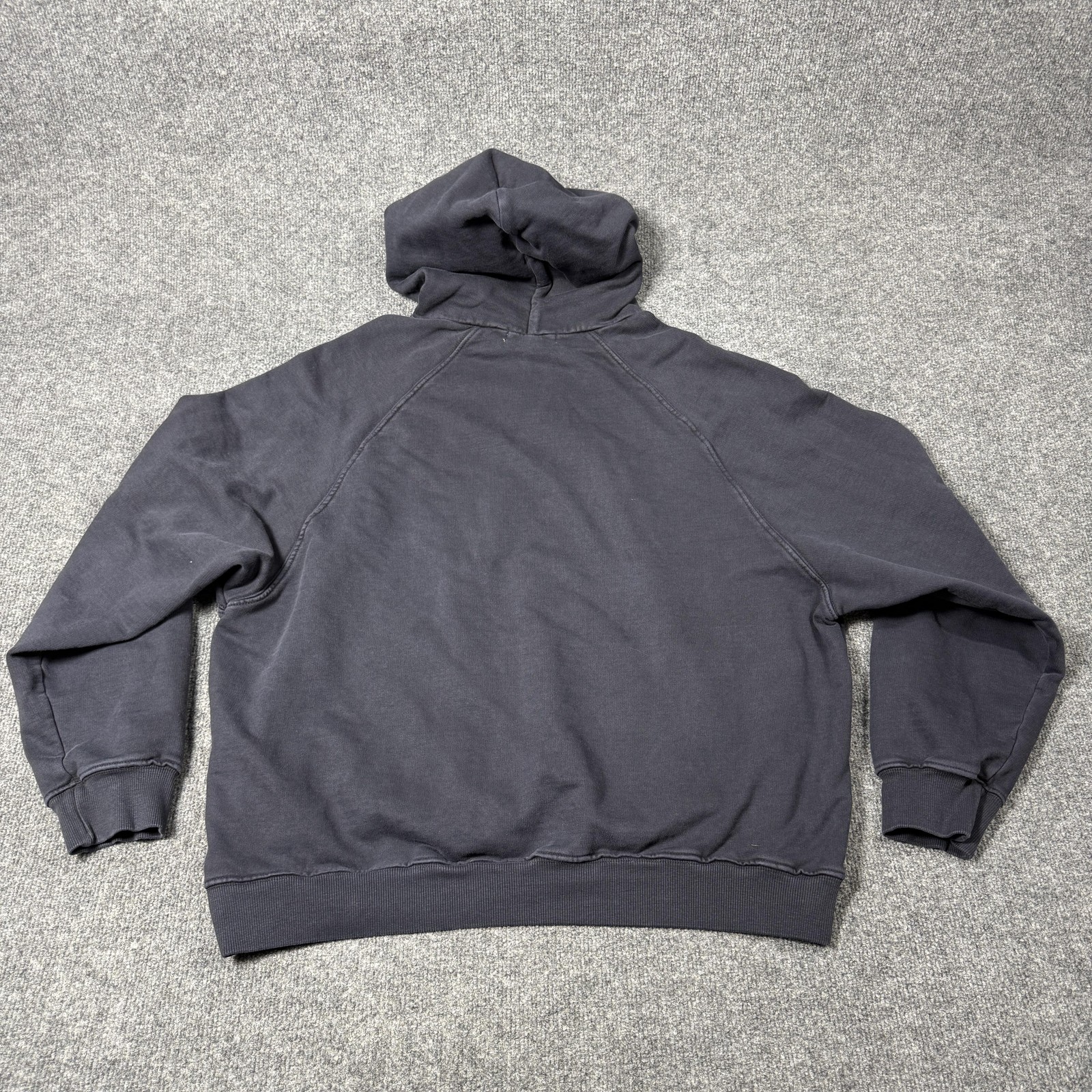 Mnml Hoodie Mens XL Gray Pullover Fleece Sweatshirt Kangaroo Pocket Relaxed Fit