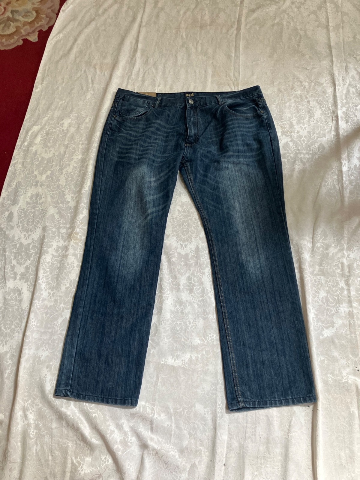 FUSAI BLUE JEANS pre owned in good condition W 42 L 32 1997 100% cotton