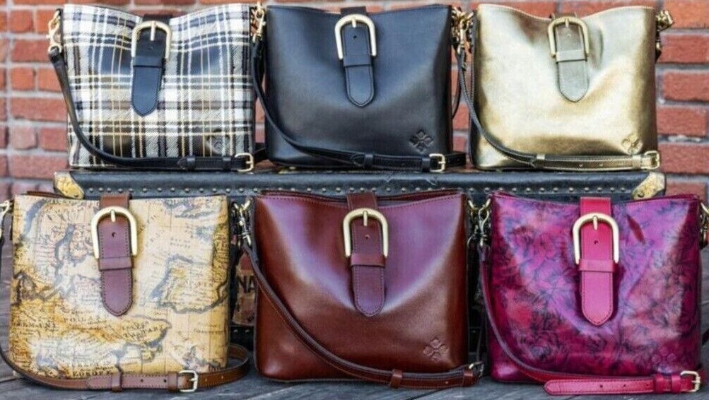 Patricia Nash Irving Leather Satchel with Crossbody Strap CHOOSE COLOR from menu
