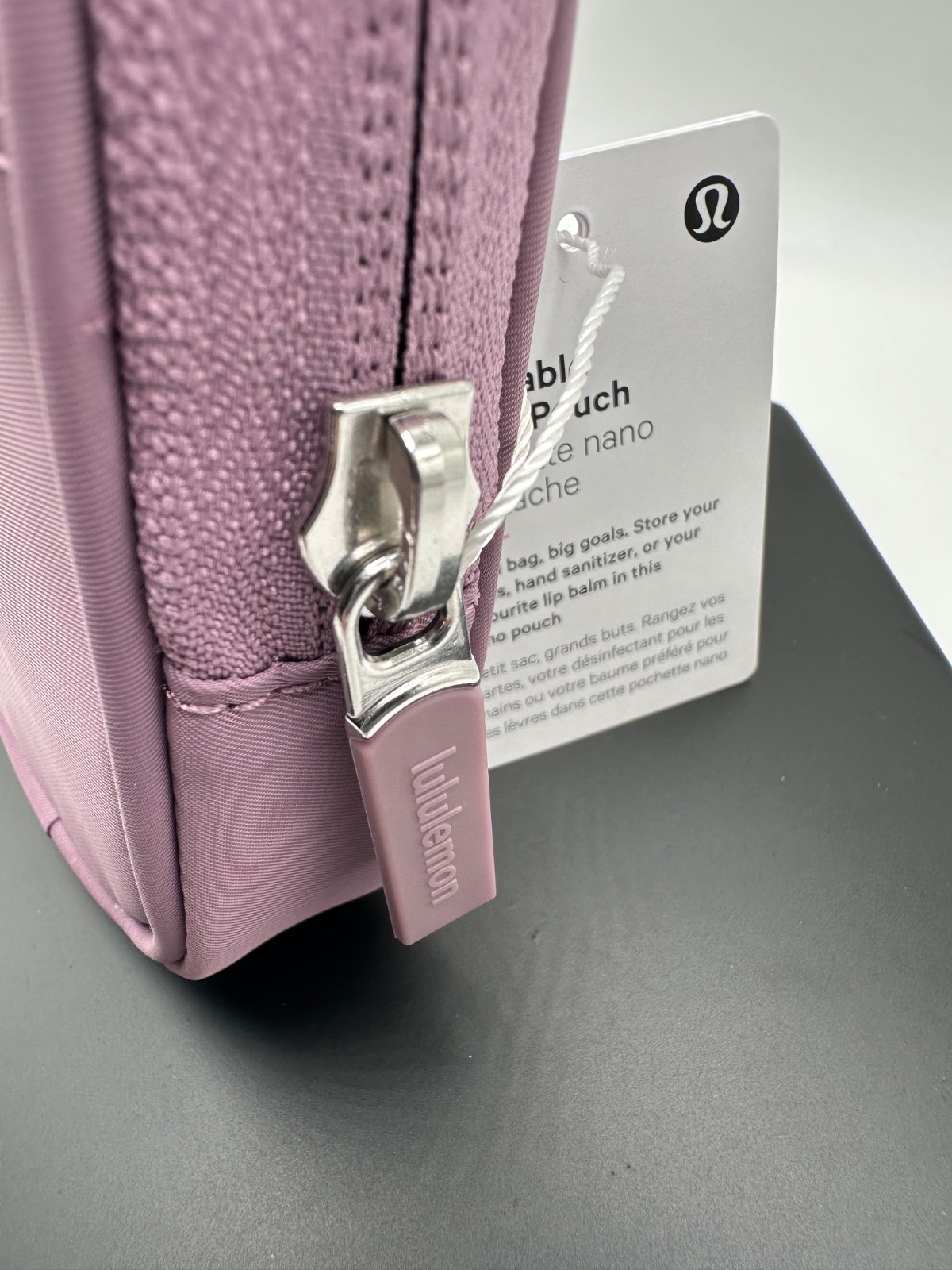 Lululemon Clippable Nano Pouch (Lavender Lux) ***SOLD OUT – 0060