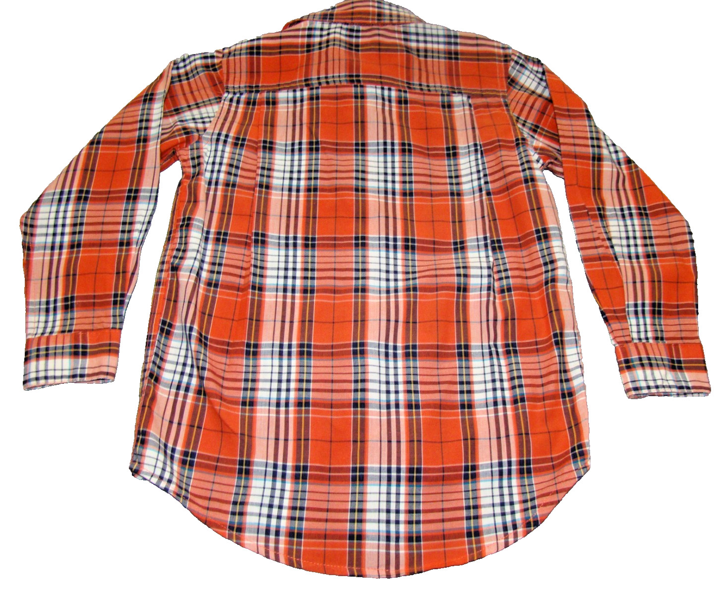 NWT The Children’s Place Boys Size Small 5-6 Plaid Long Sleeve Button Shirt