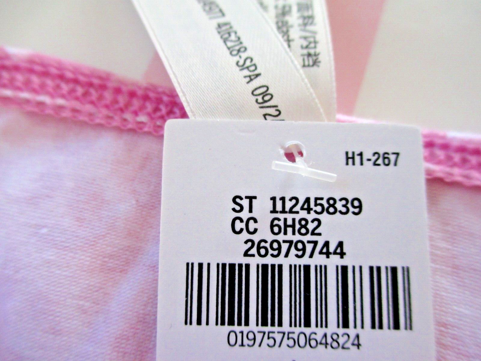 VICTORIA’S SECRET PINK Cotton Logo High Leg Thong Panty VS Pink Leopard S M L XL