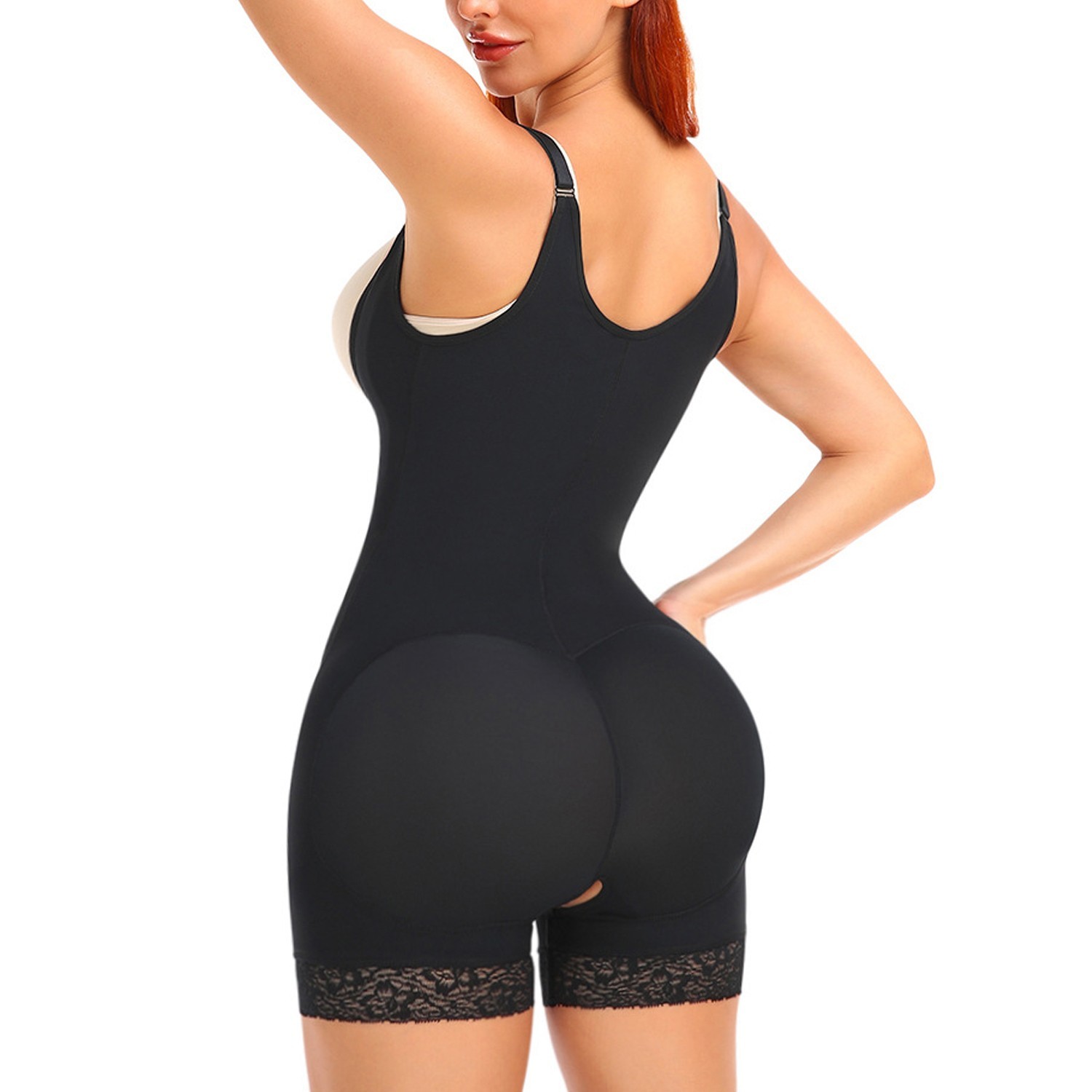 Fajas Colombianas Body Shaper Reductoras Levanta Cola Post Surgery Body Shaper