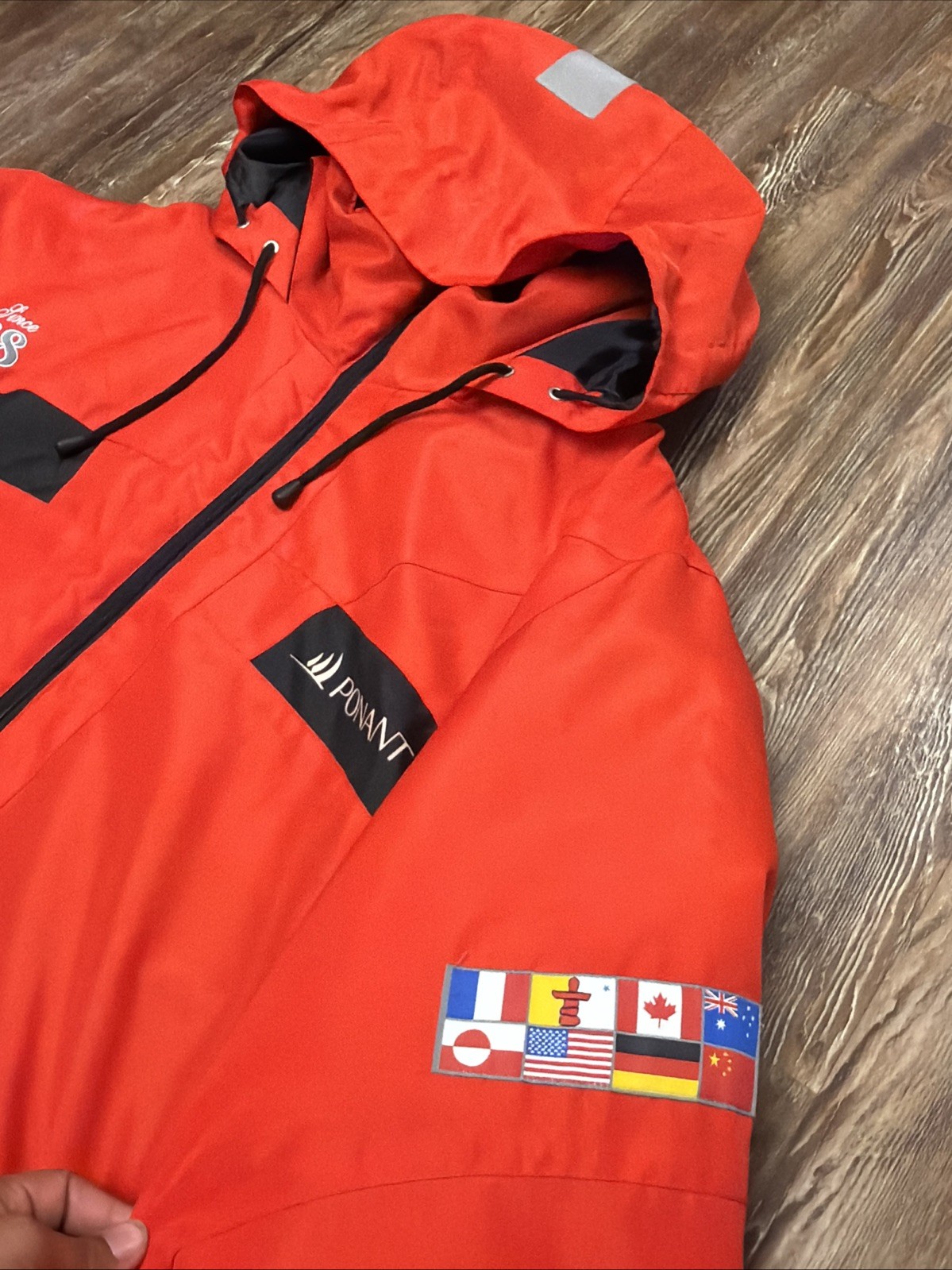 Ponant 88 Antarctica Polar Expedition Hooded Parka Jacket Coat Men’s Size 4XL