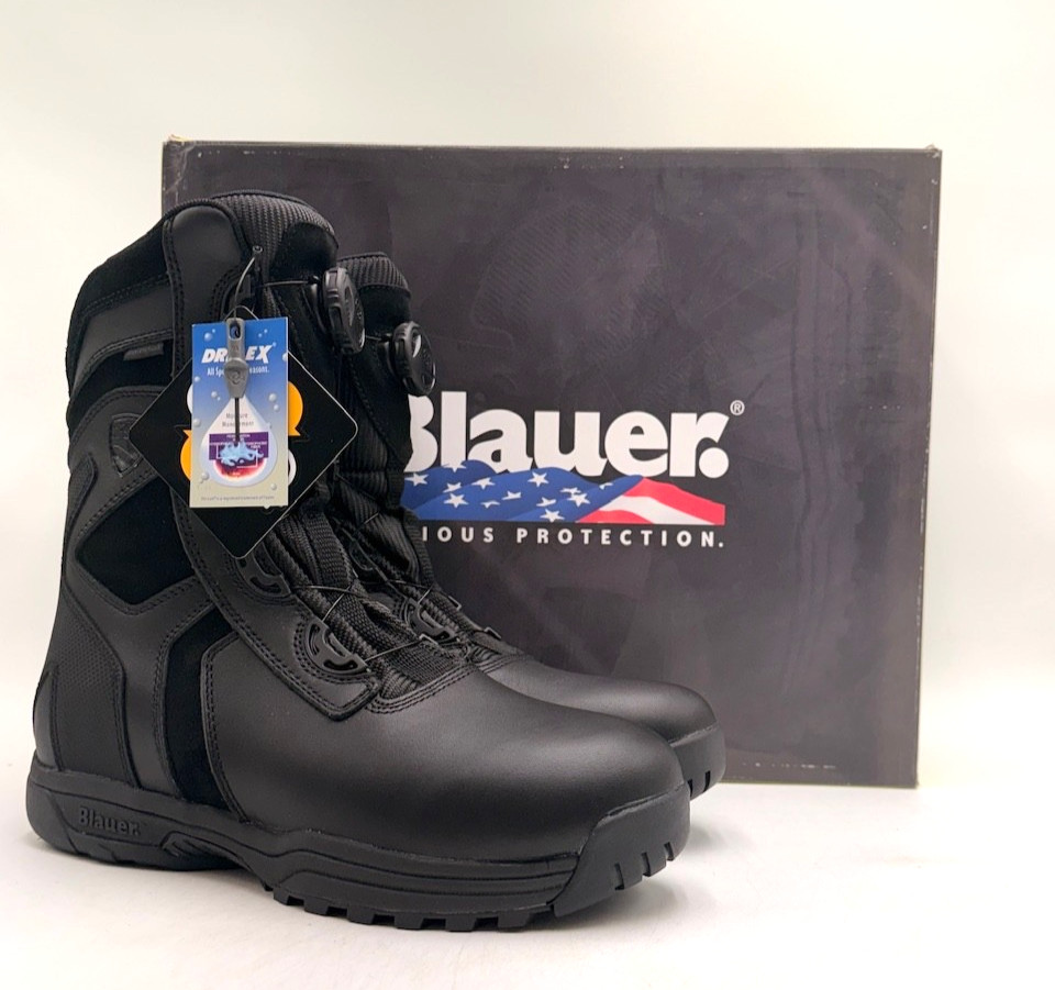 Blauer 8″ BLITZ BOOT WP Men’s NEW Boots Black Multiple Sizes