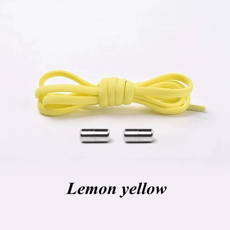 No Tie Elastic Lock Shoe Laces ShoeLaces Strings for Kids Adults Sneakers