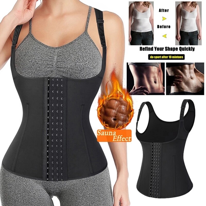 FAJAS REDUCTORAS COLOMBIAN WAIST TRAINER BODY SHAPER VEST SLIM GIRDLE CORSET HOT