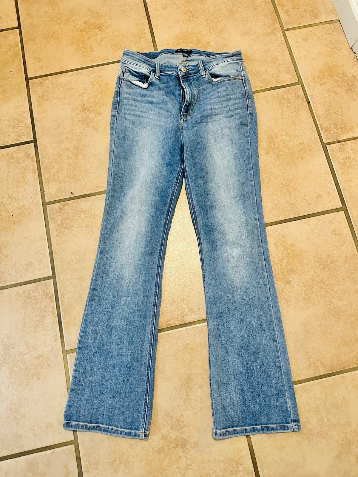 Judy Blue Bootcut Jeans Womens 13/31 Light Wash