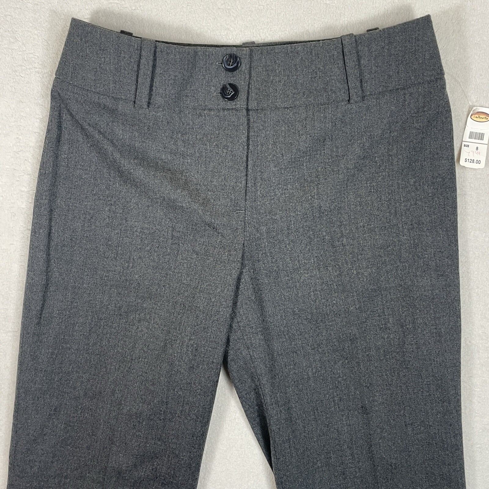 Talbots Italian Stretch Fabric Wool Lycra Lined Dress Pants