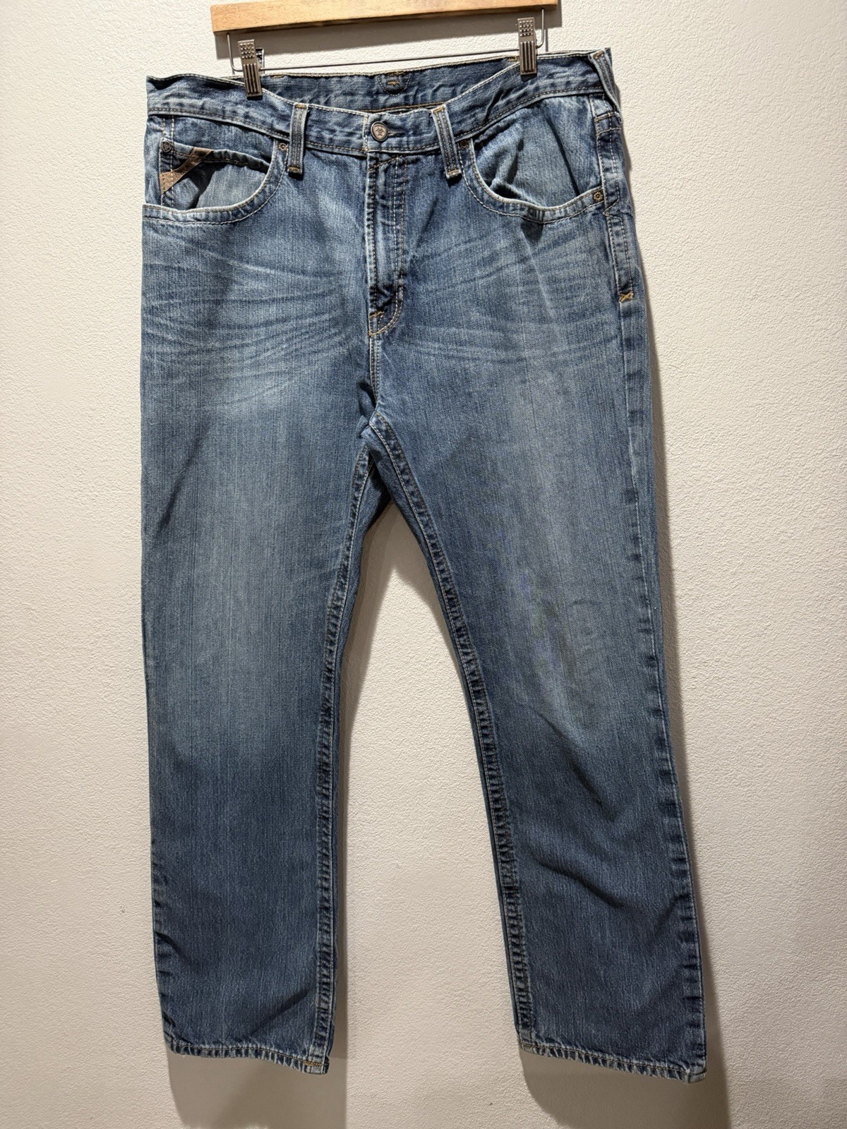 Ariat M4 Bootcut Jeans Men’s 38×34 Preowned Blue Cotton