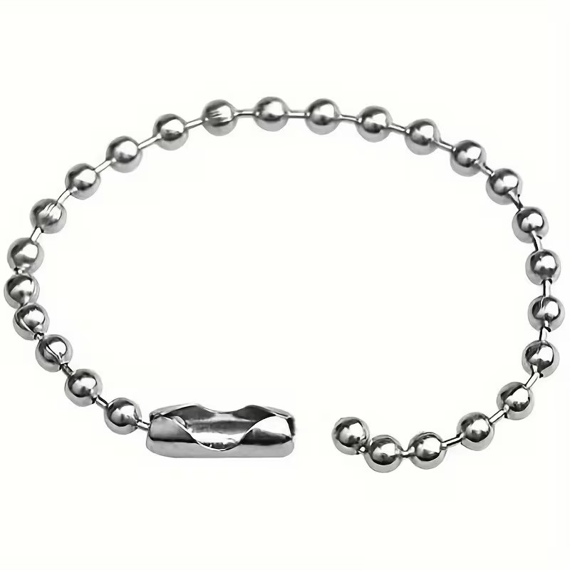 Keychain 4½ inch – 6 inch Stainless Steel 2.4mm Ball Chain Made In The USA!!