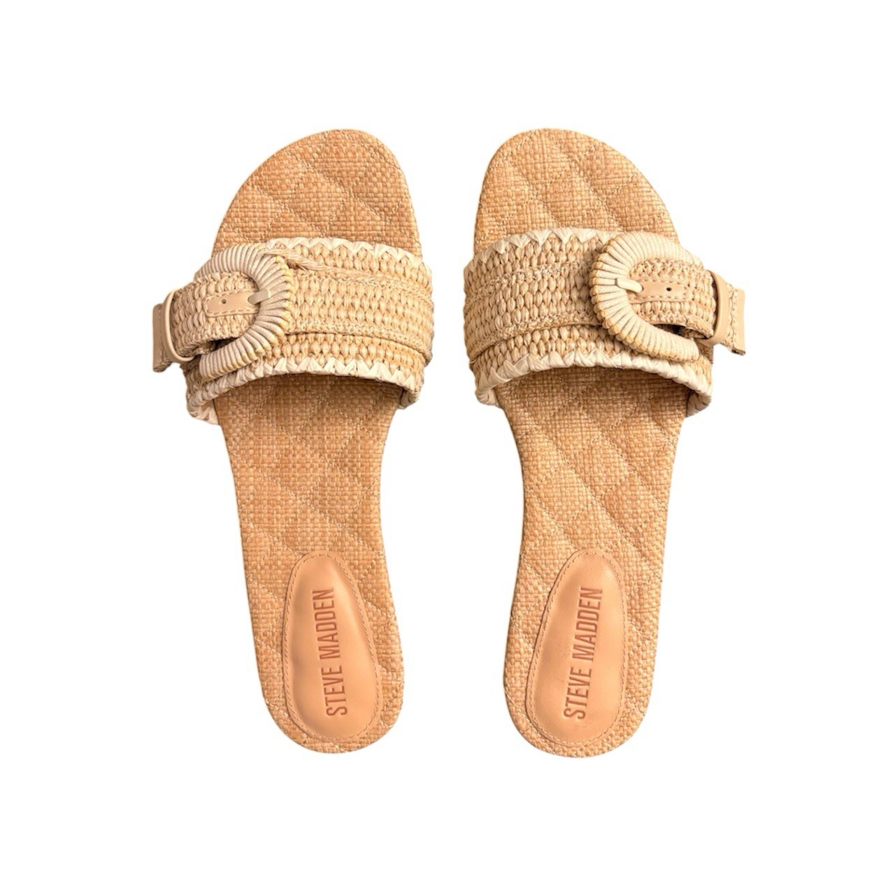 Steve Madden Woven Slide Sandals – Size 9M