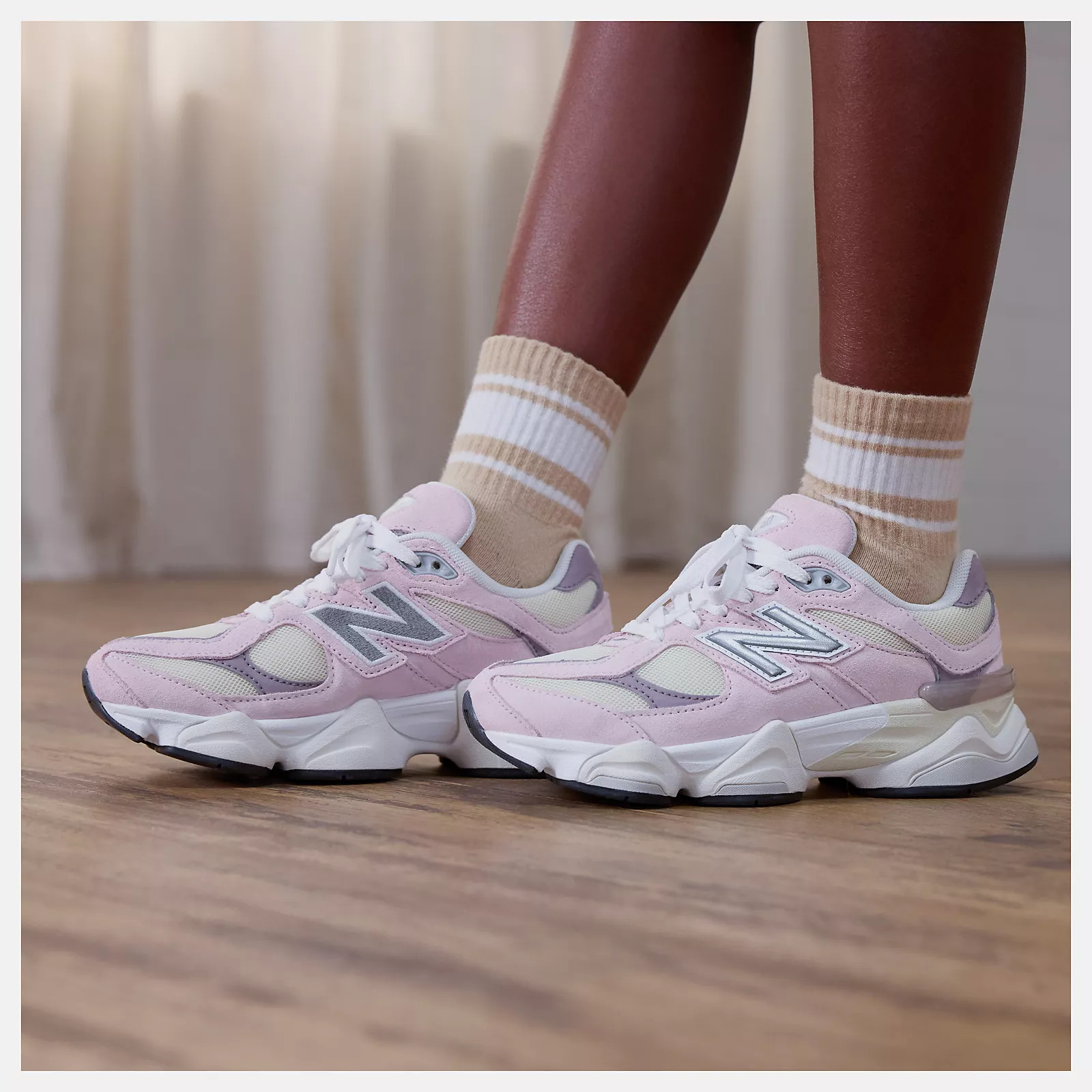 New Balance 9060 Pink White GC9060BE GS & Women’s Size New
