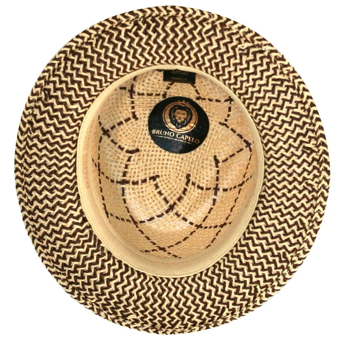 Enrico Straw Fedora by Bruno Capelo