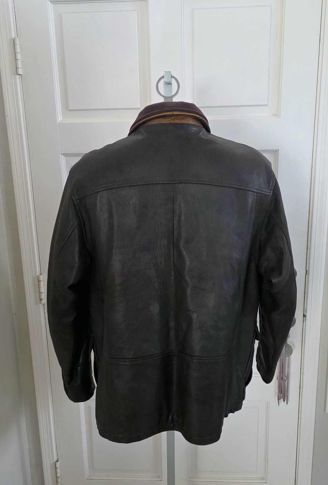 Lone Pine American Made Leather Jacket Aspen Pitkin Dry County Goods Mens sz 40