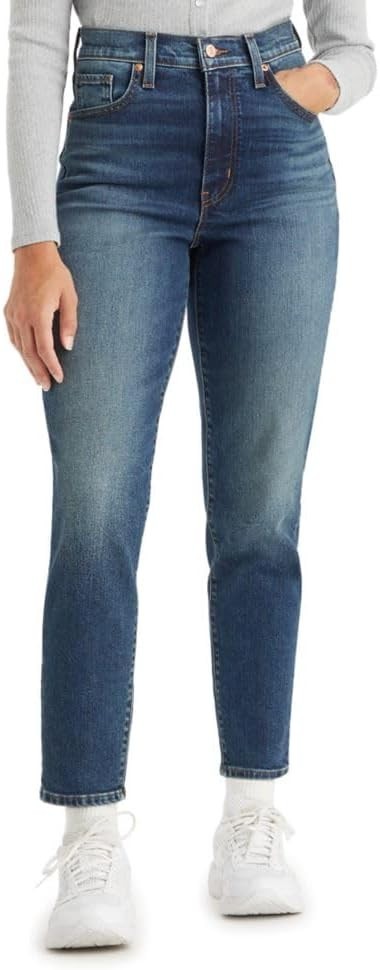 Levi’s Womens High-Waisted Mom Jeans – Dark Blue – Size 28 X 27 *NEW w/ Tag*