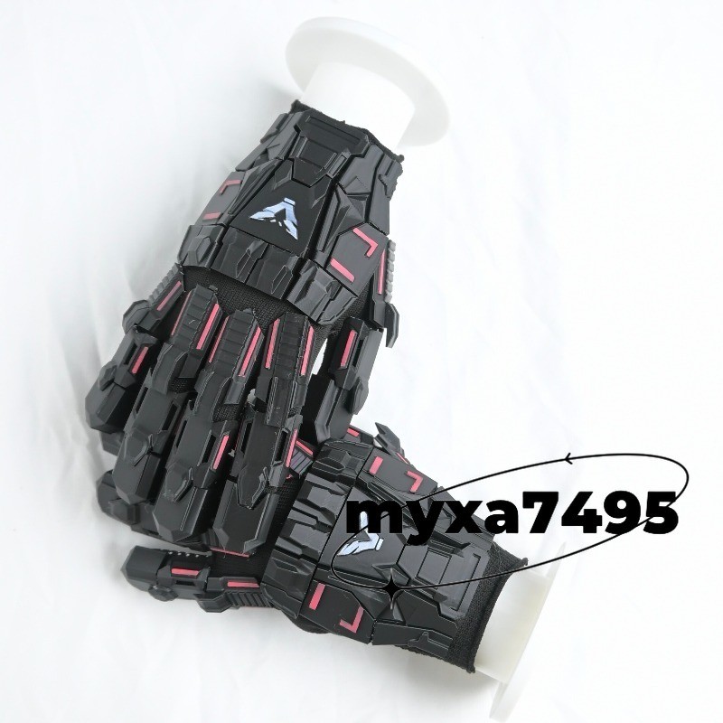 Cyberpunk Mechanical Gloves Tactical Armour Sci-Fi Robot Hand Cosplay Props Gift