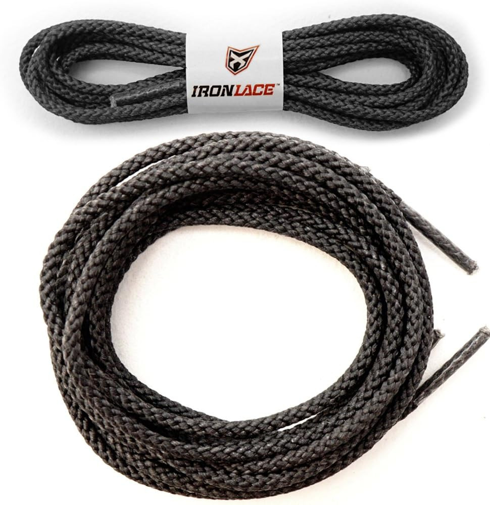 Unbreakable 1500-Pound Breaking Strength round Boot & Shoe Laces