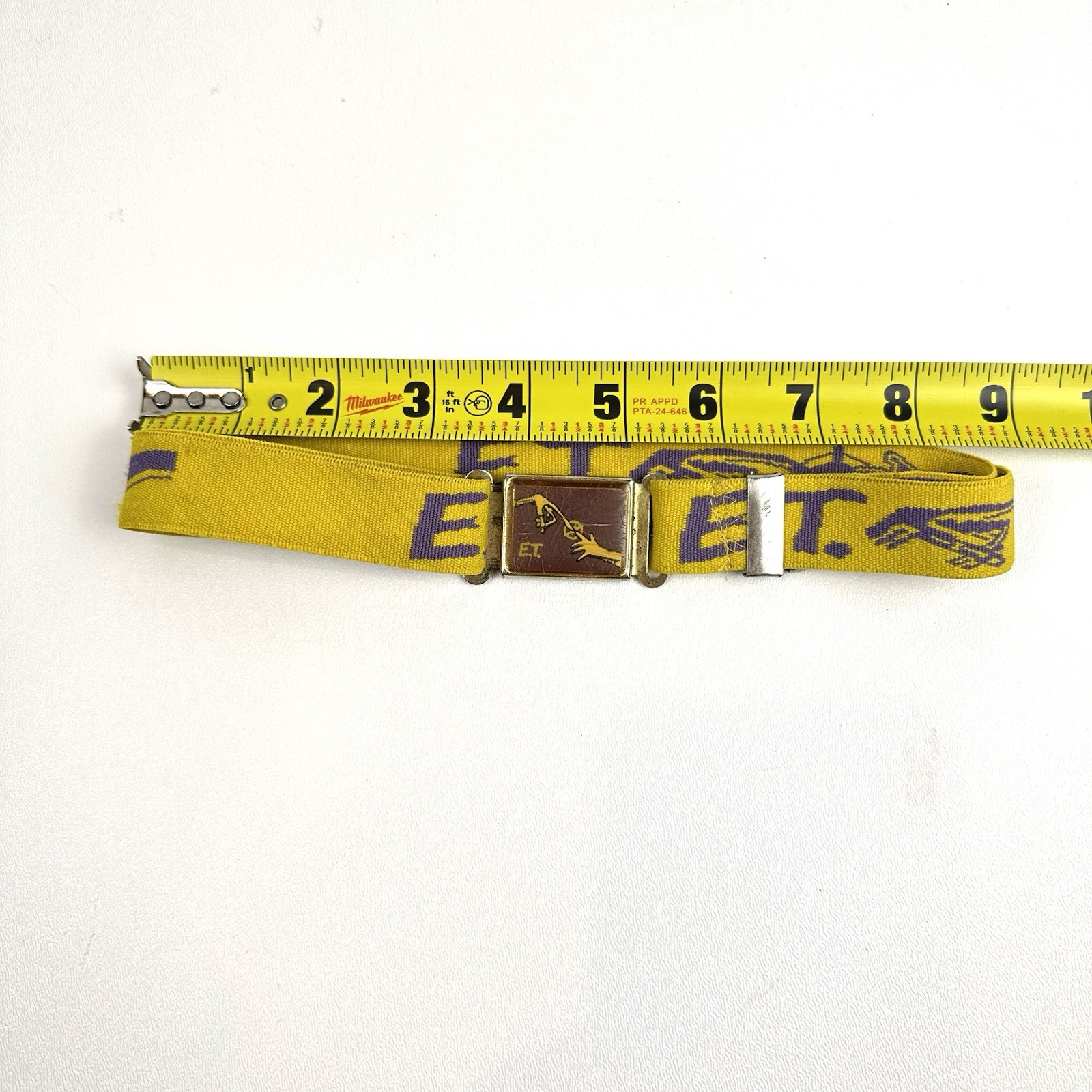 E.T. Extra Terrestrial Belt Magnetic Buckle Adjustable Kid Adult Size Finger ‘82