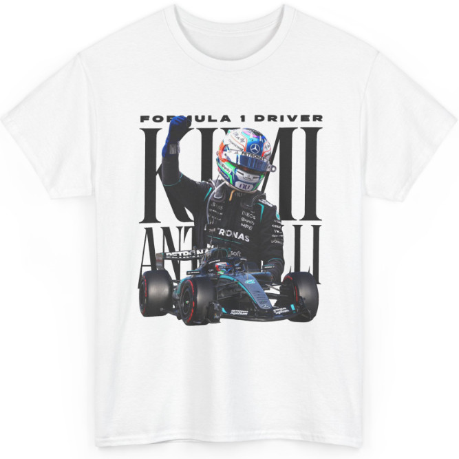 Kimi Antonelli F1 Racing Shirt, Vintage Formula 1