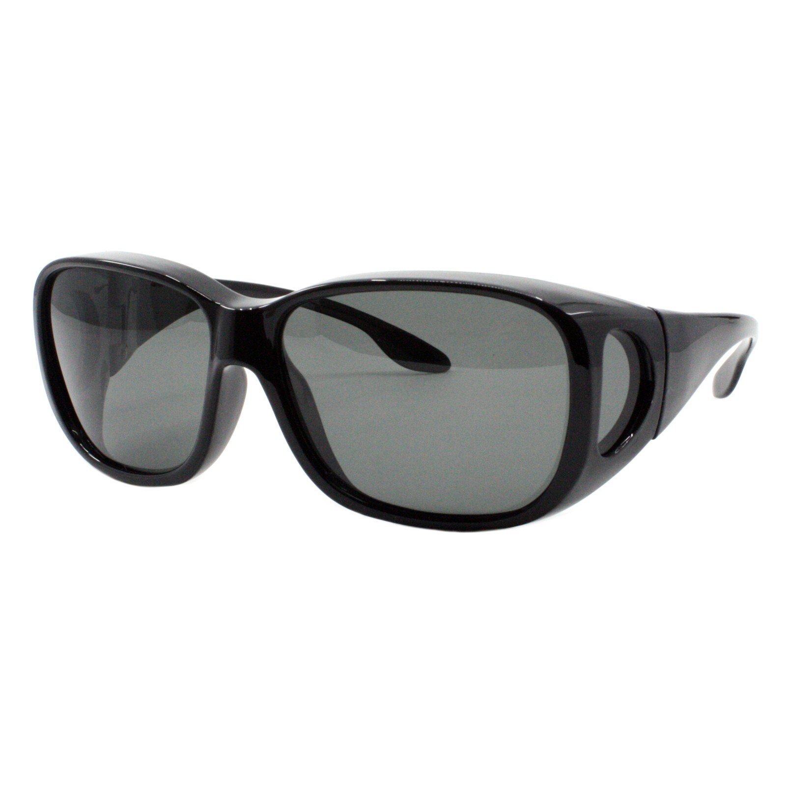 TAC Polarized Lens Fit Over Sunglasses XL Big Square Frame Unisex