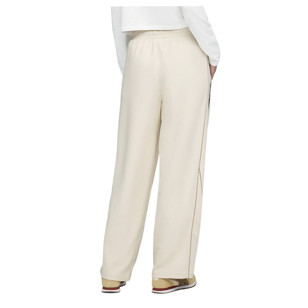 PUMA Essentials Animal Straight Leg Pant Womens White Casual Athletic Bottoms 69