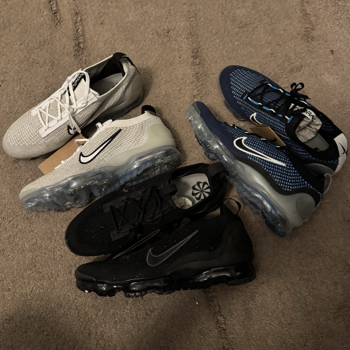 Athletic Shoes 2022 Nike Vapormax K Brand New . No Box . Priced separately