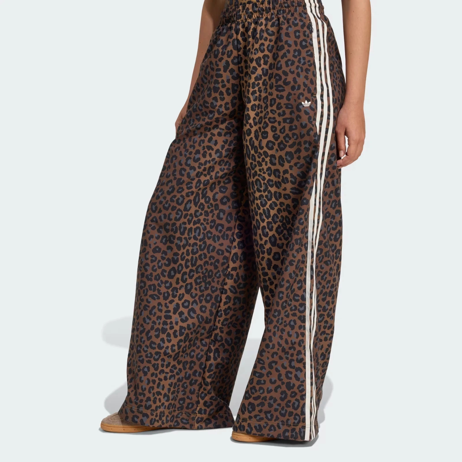adidas Originals Women’s Leopard Firebird Oversized Track Pants JW7302-Authentic