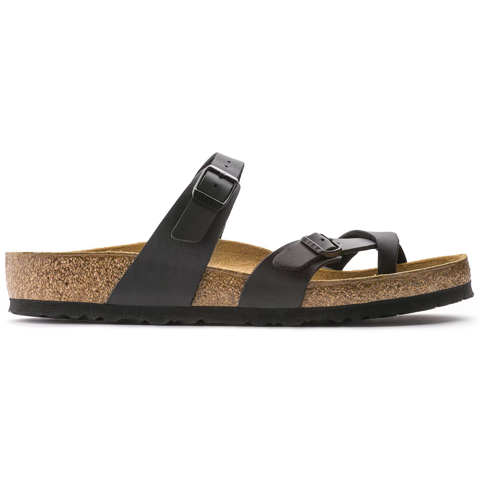 Birkenstock Mayari Black Birko-Flor Women’s Sandals – Regular Fit Sizes 37–41
