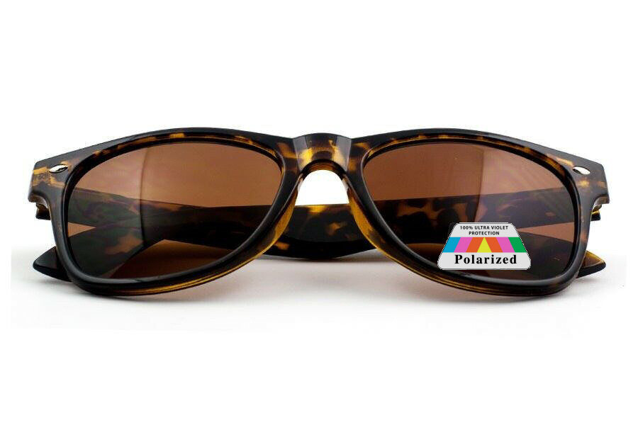 2, 3, 4 or 6 Bulk Pair Retro Square Frame Polarized Sunglasses Men Women UV400
