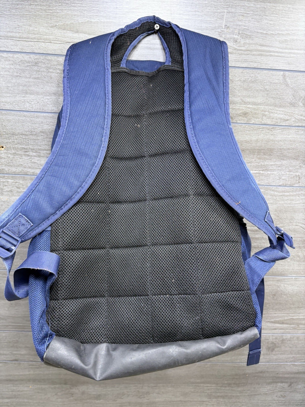 Nike Brasilia XL 9.5 Laptop Backpack Navy Black Book Bag Adult Extra Large