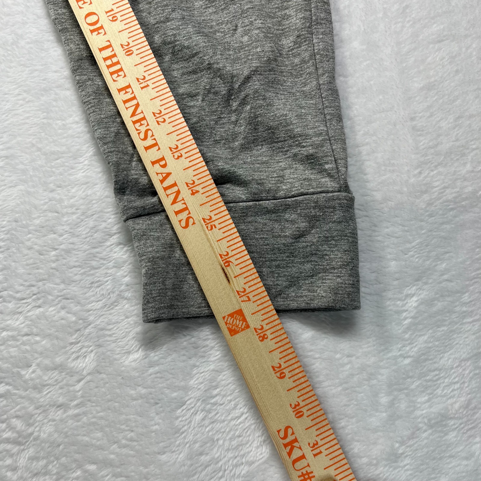 Eddie Bauer Mens Medium Gray Fleece Lined Stretch Mid Rise Training Athleisure