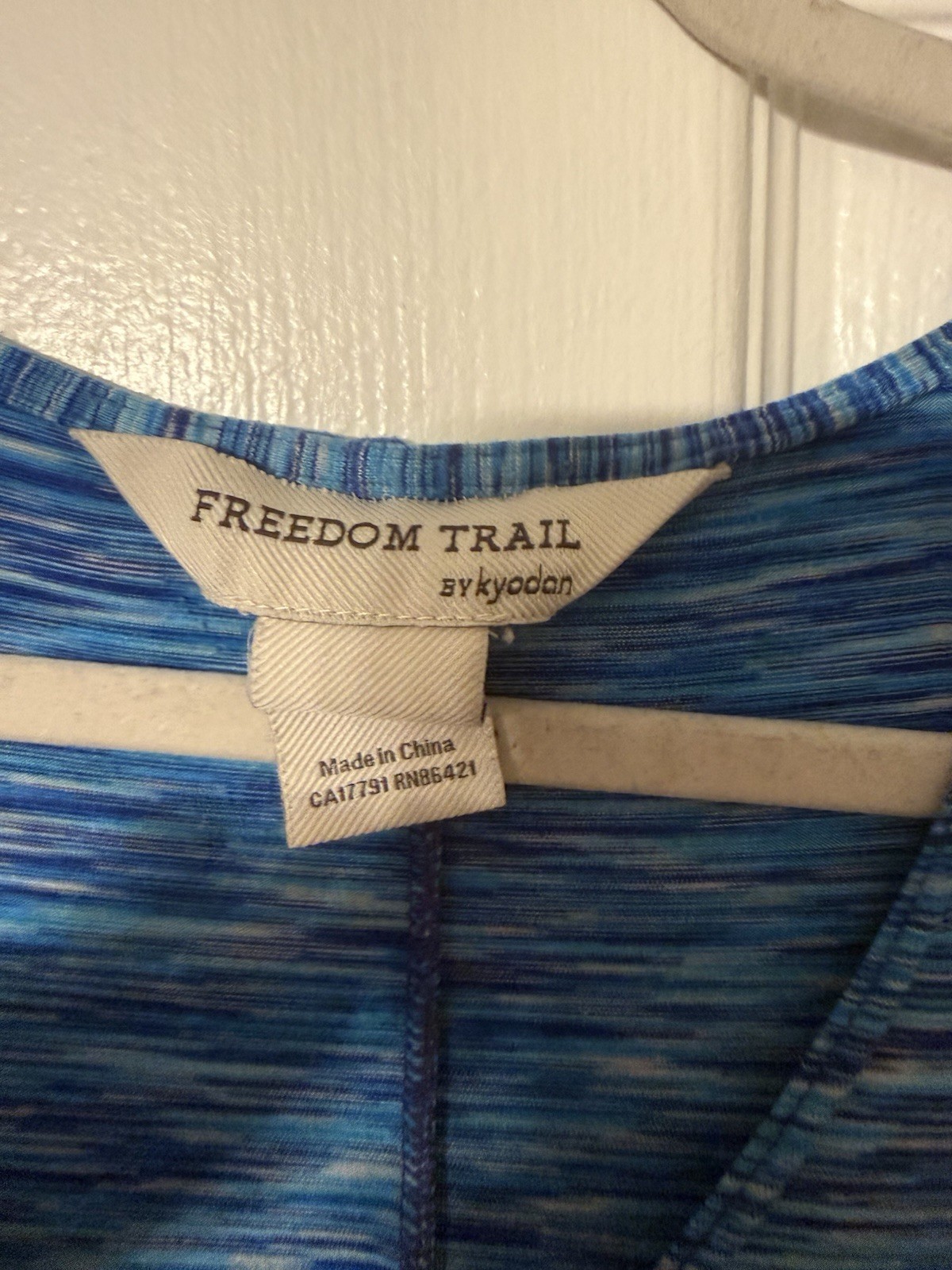 Freedom Trail Women’s Small Sleeveless Blue Midi Dress