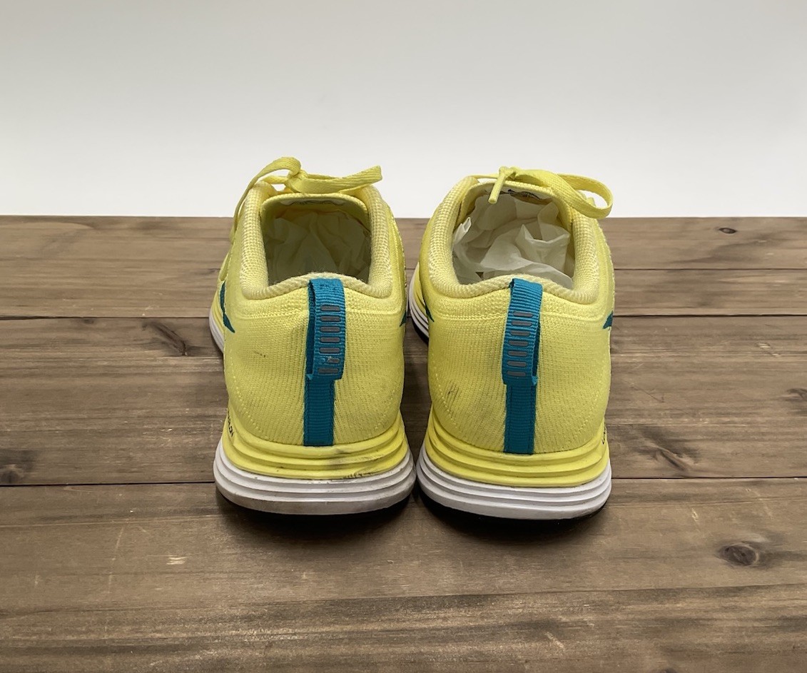 Nike Flyknit Lunar1 Running Athletic Sneakers Shoes Electric Yellow Women’s 8.5