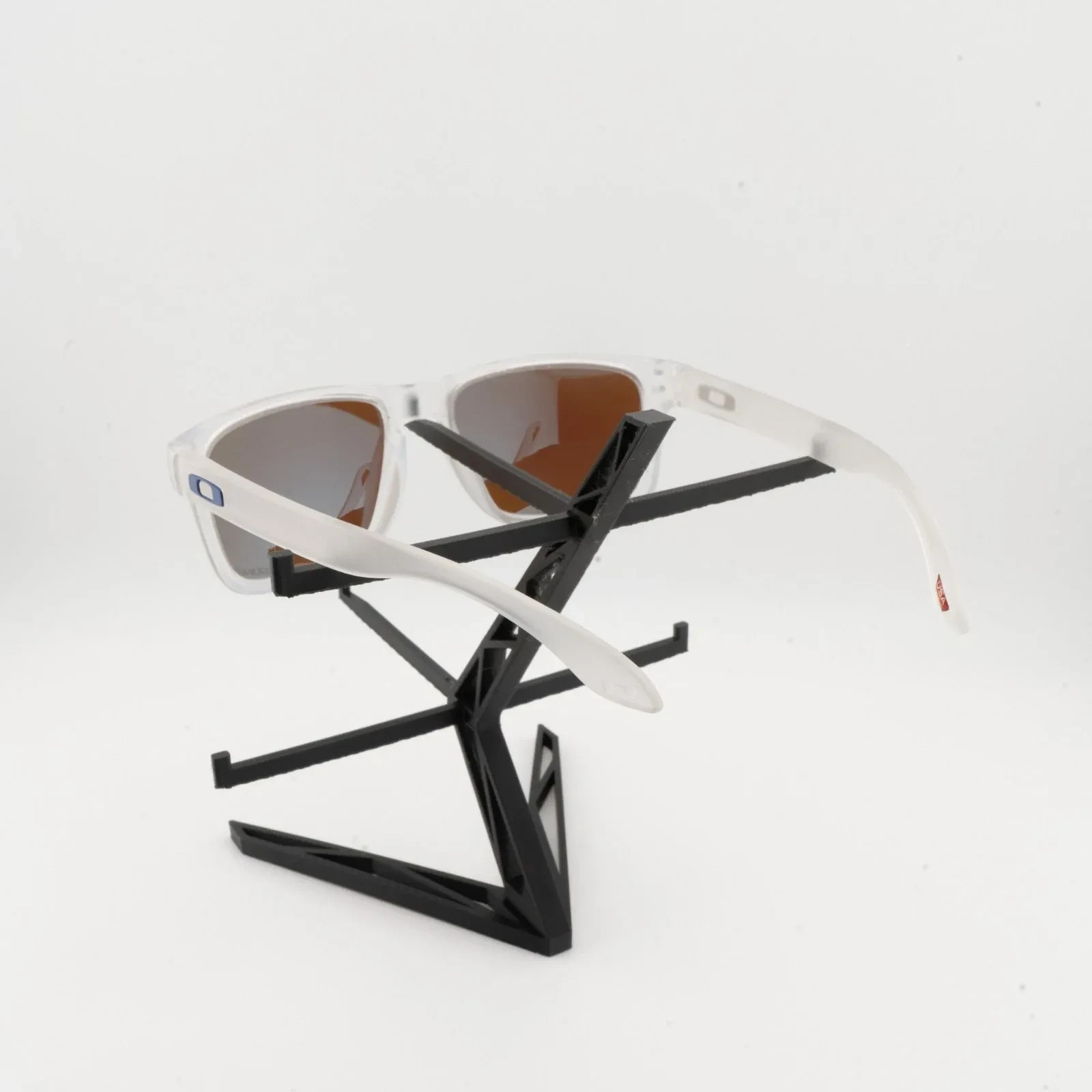 Oakley Holbrook Sunglasses: White/ Blue Polarized UV400