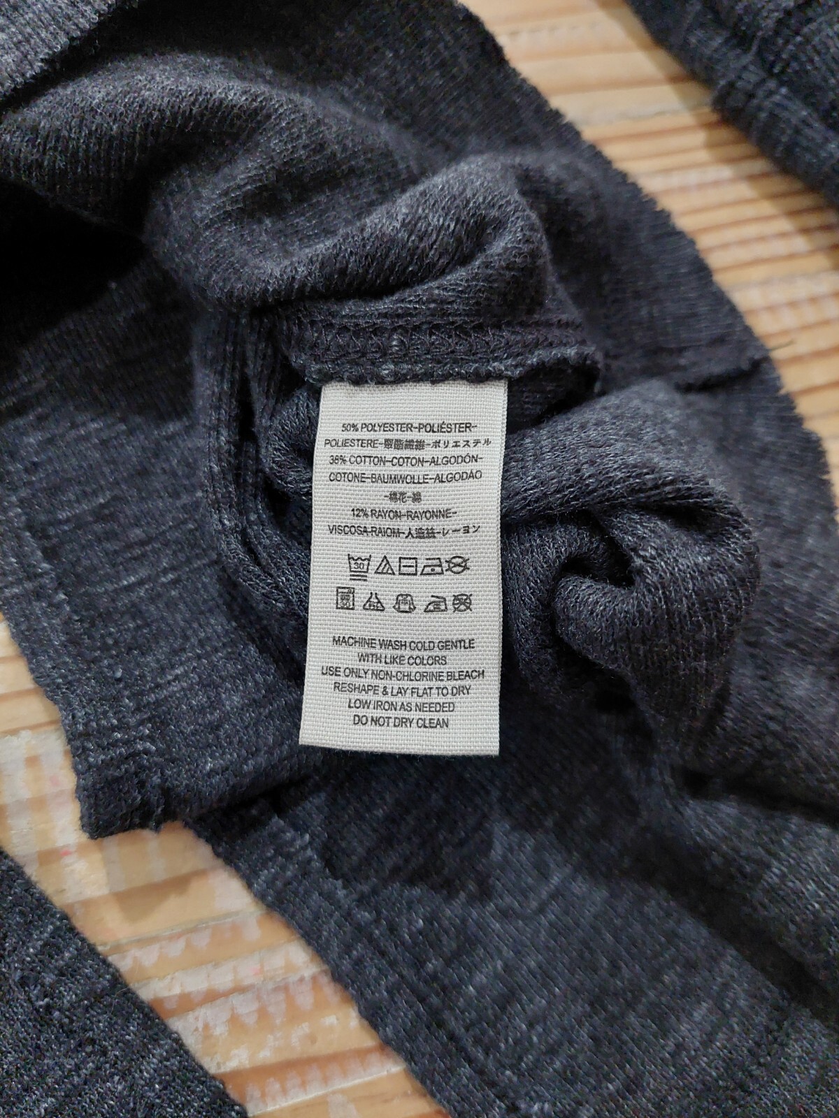 Free People Womens Mock Neck Split Back Long Sleeve Size Small Gray