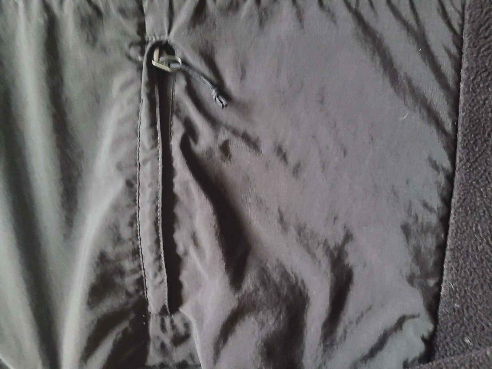 The North Face Fleece Jacket Polartec Denali Black Full Zip Mens XXL Soft Shell