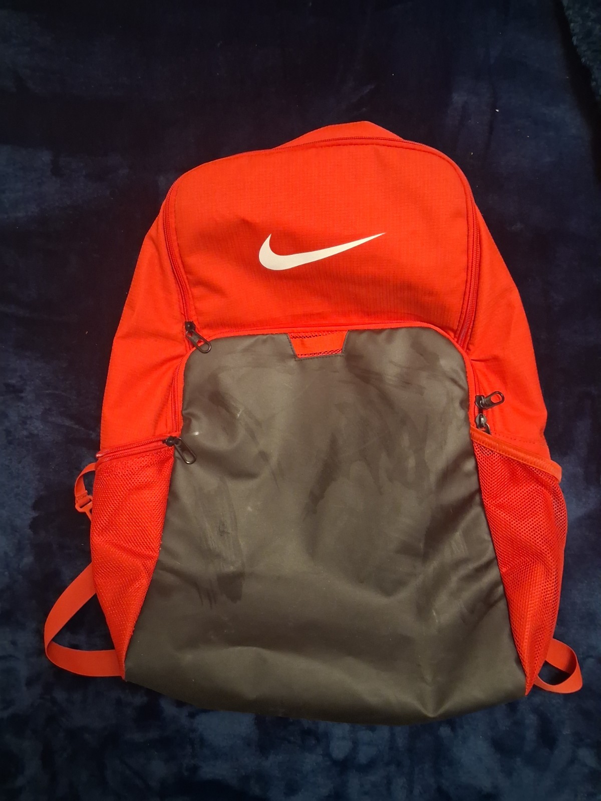 Nike Brasilia 26L Mesh Backpack – University Red (BA6050-657-Misc)