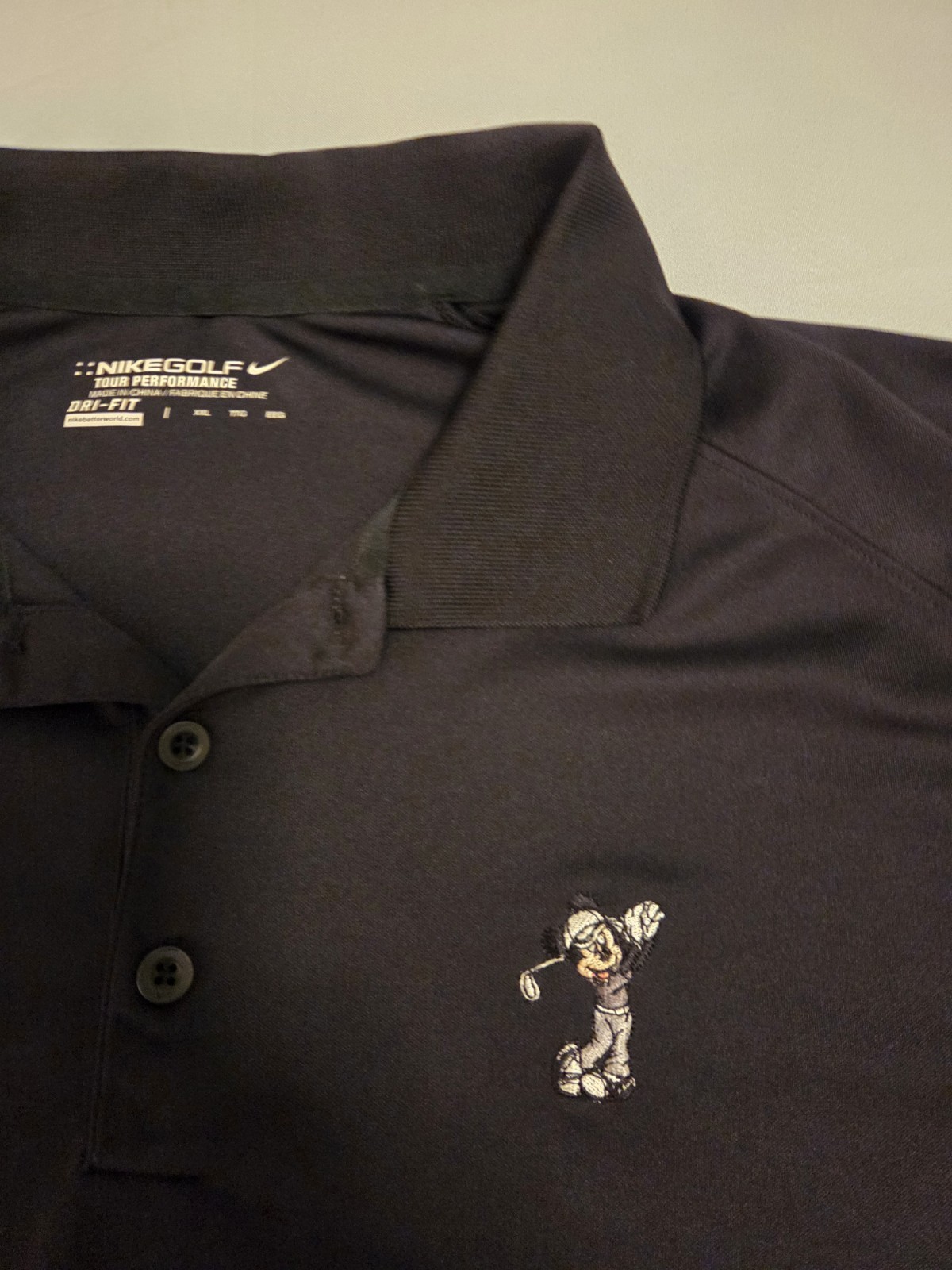 nike golf dri-fit polo xxl 2xl shirt