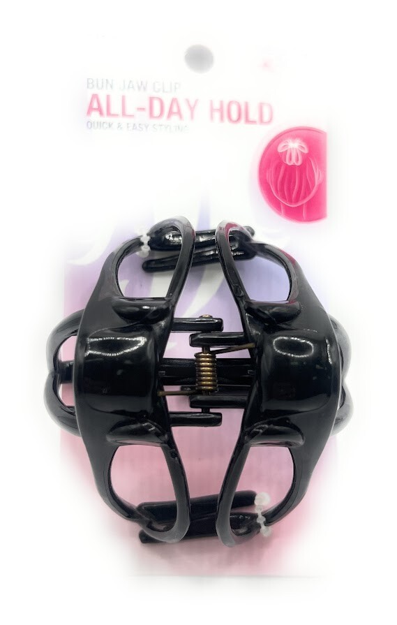 Beauty 360 Bun Jaw Clip All-Day Hold Quick & Easy Styling 1 Count #197402