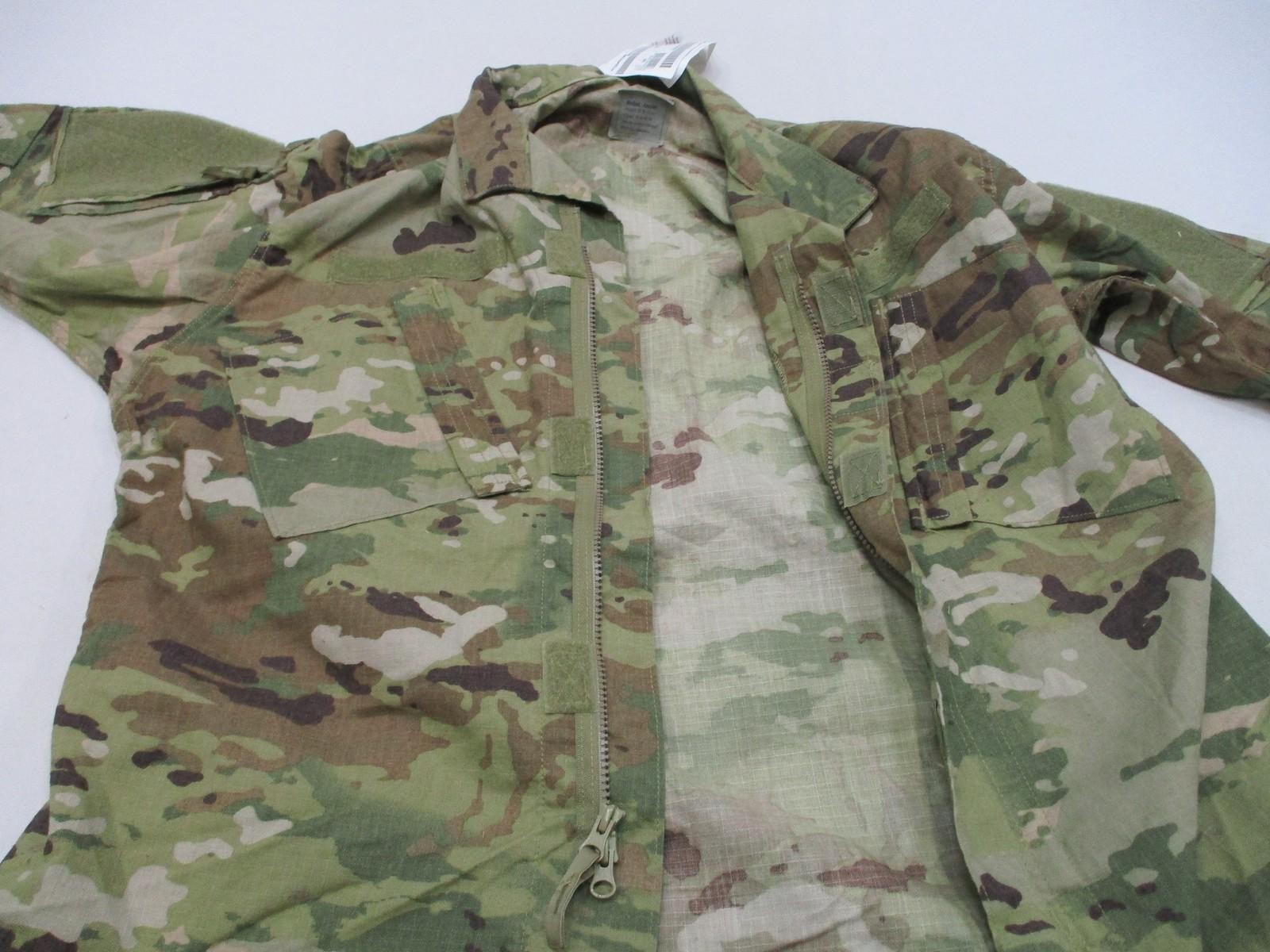 New US Army Combat Uniform ACU Flame Resistant Coat Medium Regular MultiCam