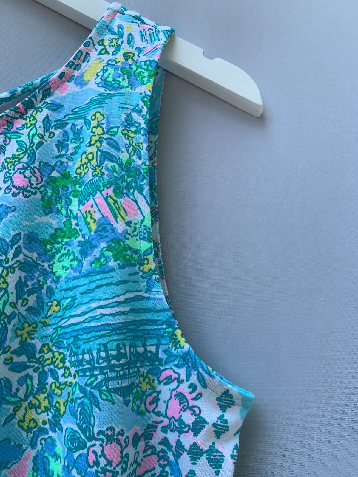 Lilly Pulitzer Kristen Dress Small Blue Lilly Loves South Carolina Sleeveless