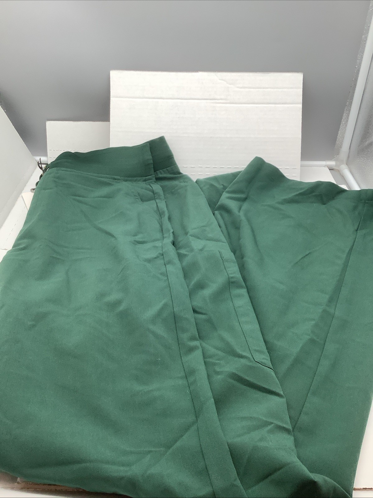 Mandala Scrubs Women High Waist Pants Wide Leg Sz Tall Small Midnight Green NWT