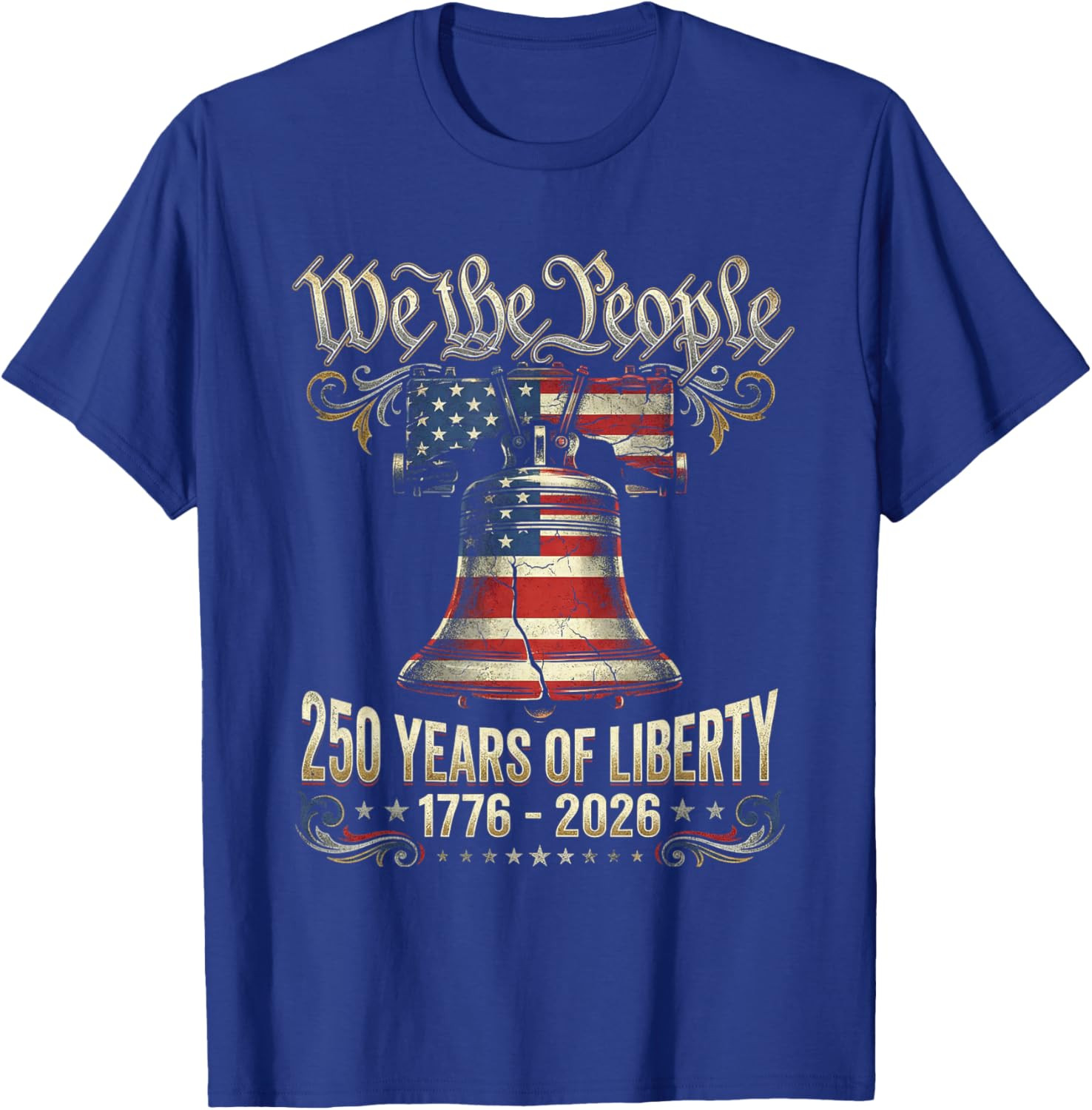 250 Years American 250th Anniversary USA Patriotic 4th July Unisex T-Shirt