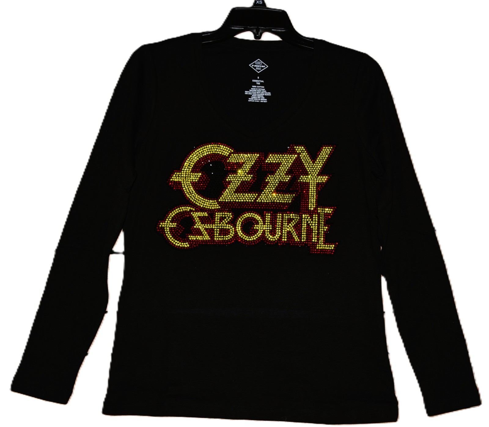 Ozzy Osbourne rhinestone bling shirt or tank XS S M L XL XXL 1X 2X 3X 4X 5X