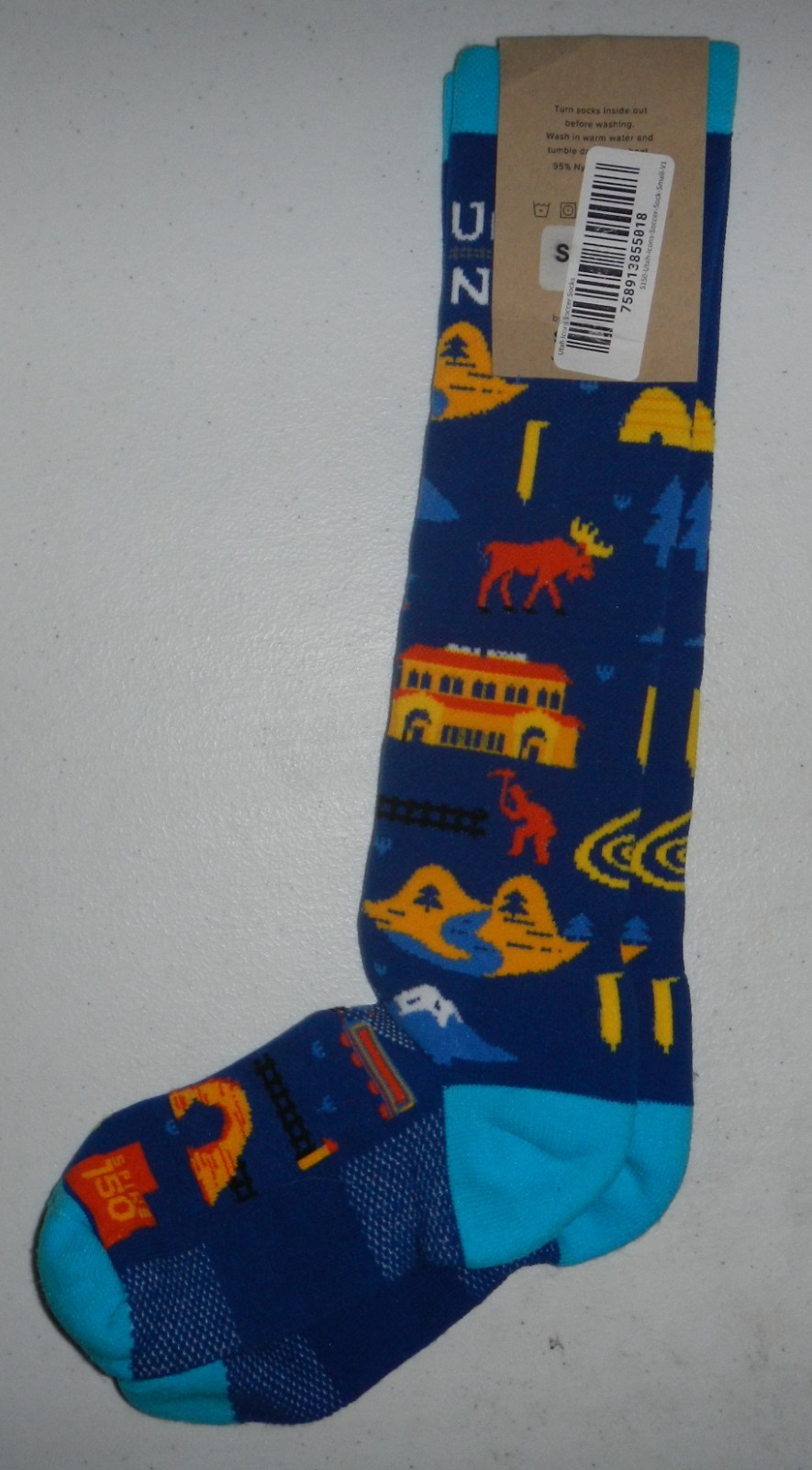 Spike 150 Utah Transcontinental Railroad Train Pair of Socks – Uniting a Nation